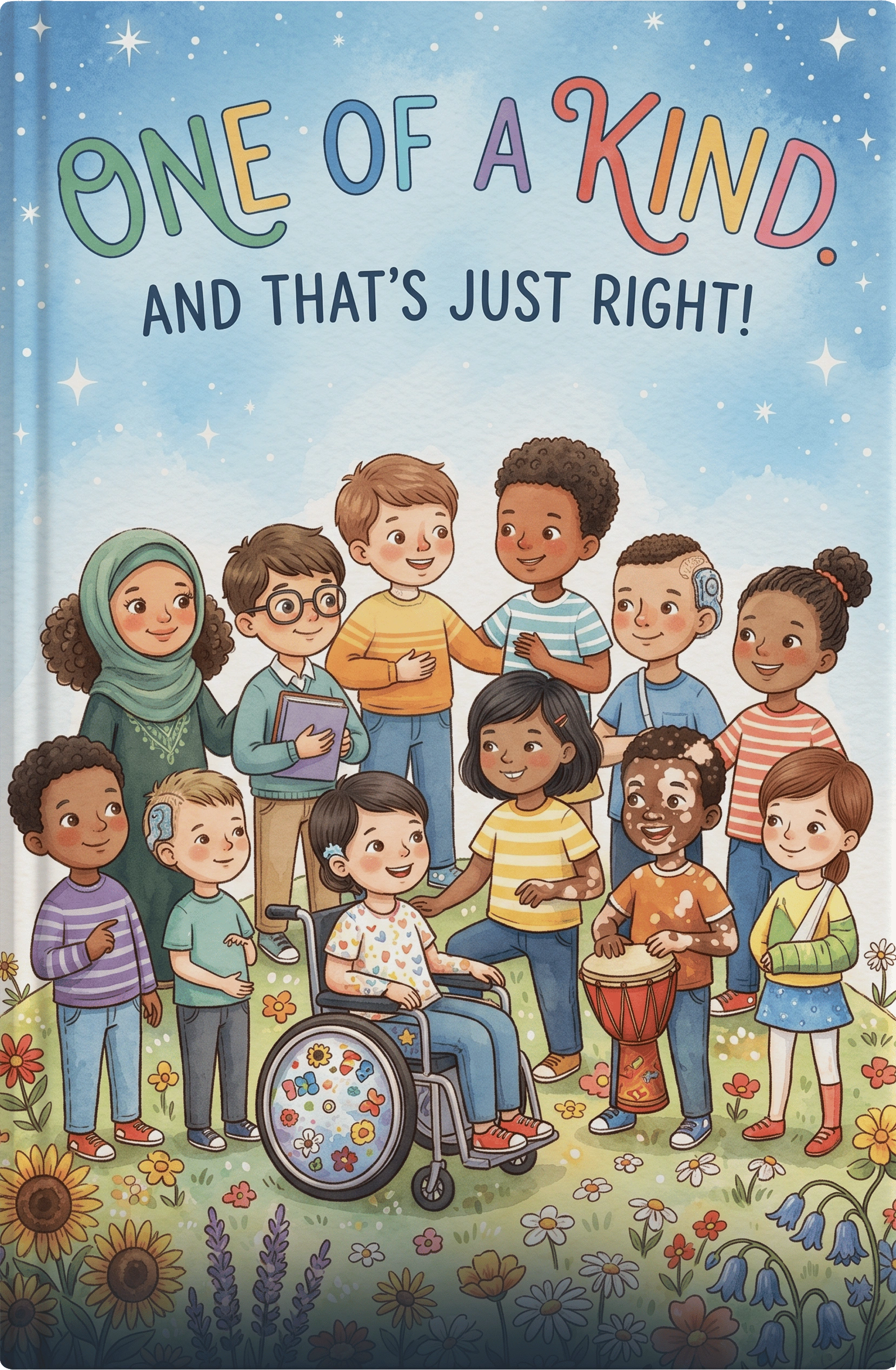 Published book cover sample