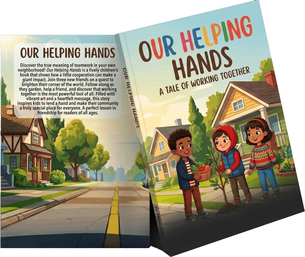 Children's book mockup showcase